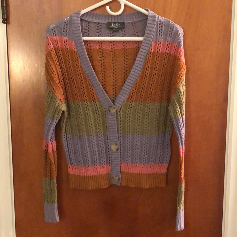 Belly by Belldini size small. New sweater. High quality craftsmanship.